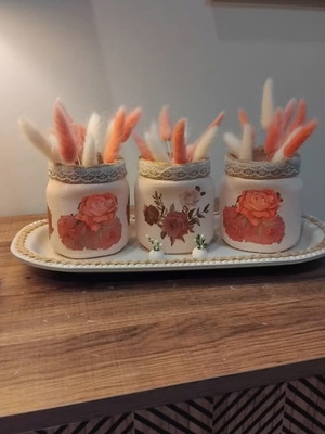 Decorative vases handmade, new