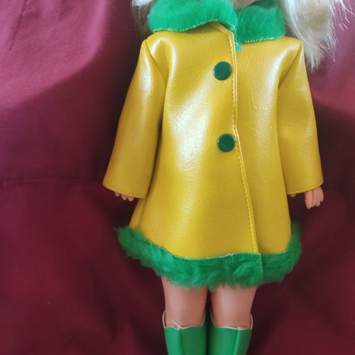 El Greco doll used, vintage 70s, 40 cm