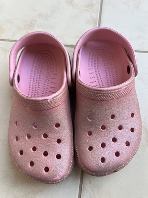 Crocsj2 shoes used, size 33-34, pink