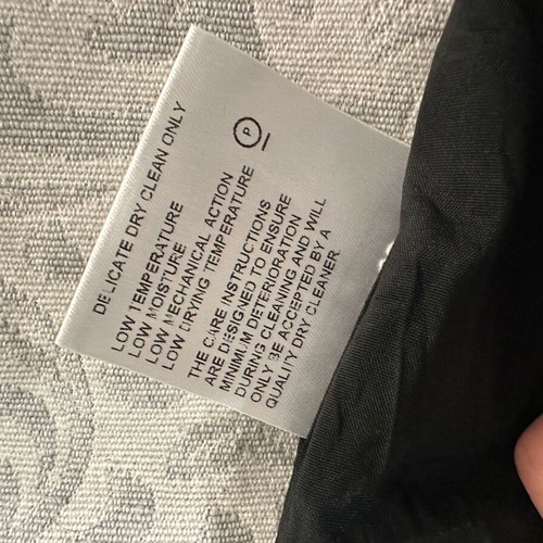 Karen Millen black long skirt like new, size S