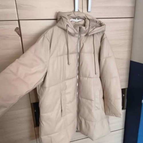 Women's jacket like new, size 6XL, beige