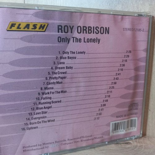 Roy Orbison Only the Lonely CD album like new, blues