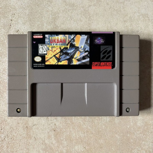 Urban Strike Super Nintendo SNES American