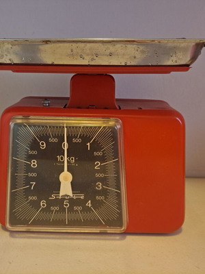 Stube vintage mechanical kitchen scale, 10 kg capacity