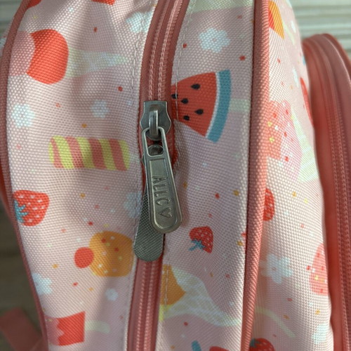 A Little Lovely school backpack with ice-cream design