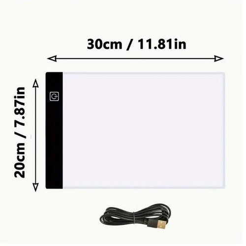 Light tracing screen N 35/1 new, size A4