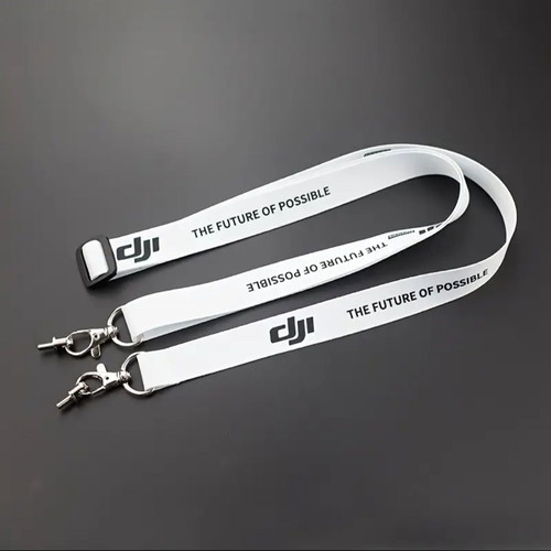 DJI drone lanyards new, white and blue