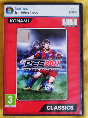 Pro Evolution Soccer 2011 PC DVD like new