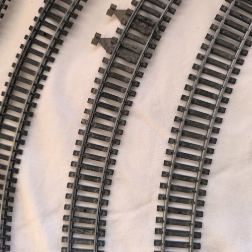 Roco model railway track sections like new, 7 pieces