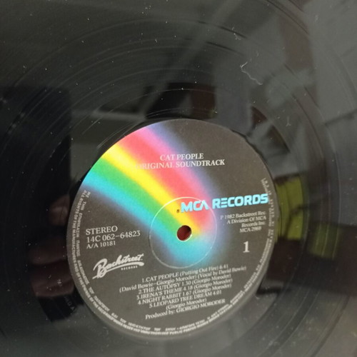 Cat People Original Soundtrack LP near mint, Giorgio Moroder & David Bowie