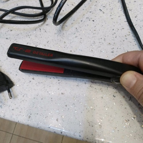 Mini hair straightener used, collectible edition J&D Beauty 1944EU-B