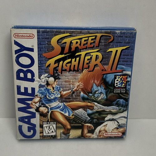 Street Fighter II Nintendo Game Boy game used, complete in box