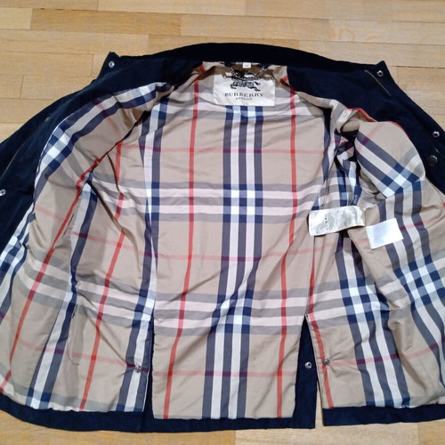 Burberry London Diamond Quilted Jacket Coat Size 48 M Near to excellent condition