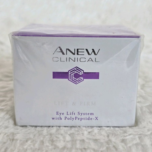 Avon Anew Clinical Lift & Firm Eye Lift System Eye Cream with PolyPeptide-X 10ml ×2 new