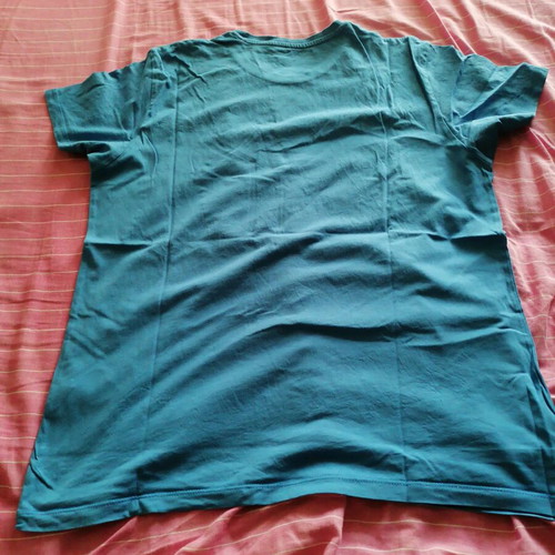 Esprit Men's Short-Sleeve T-Shirt Size M like new, blue