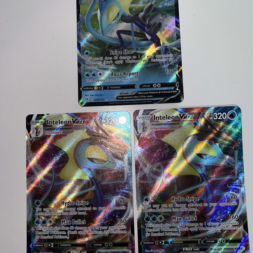 Inteleon V Pokemon TCG cards used