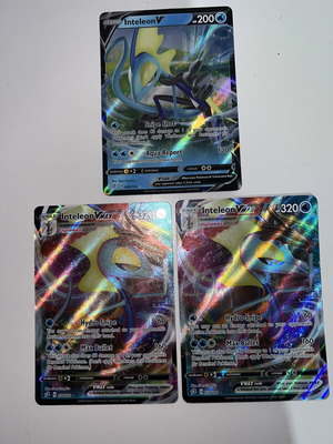 Inteleon V Pokemon TCG cards used