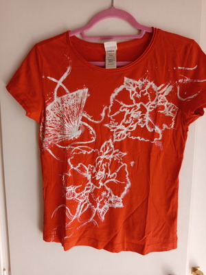 Diesel vintage t-shirt, orange, size M