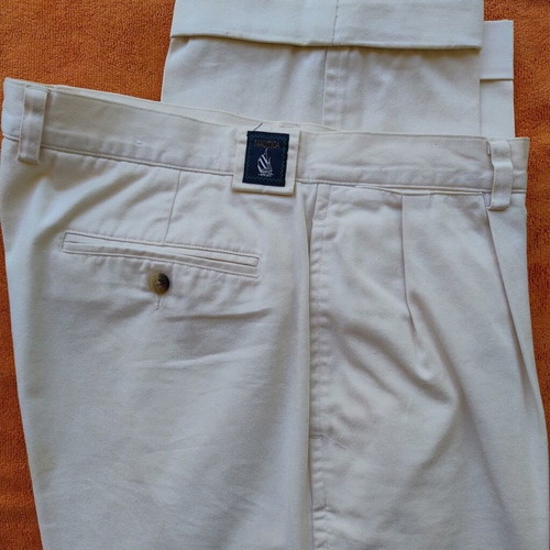 Nautica chino pants white, like new, W36/L34