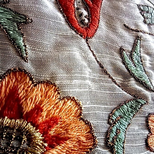 Set of 2 Handmade Embroidered Table Runners vintage, like new