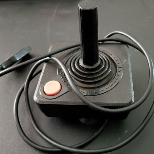 Joystick 9 pins used, pack of 3, with suction cups and microswitches