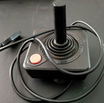 Joystick 9 pins used, pack of 3, with suction cups and microswitches