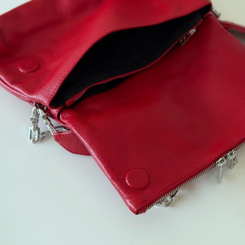Zadig & Voltaire Crossbody bag like new, red leather