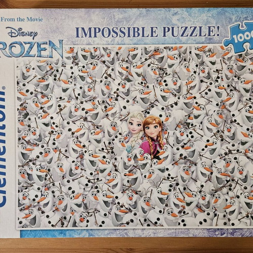 Clementoni Frozen Puzzle 1000 pieces like new