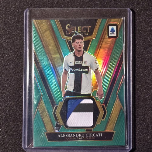 Alessandro Circati /5 Select Swatches Parma 2025-26 Panini Select Serie A card
