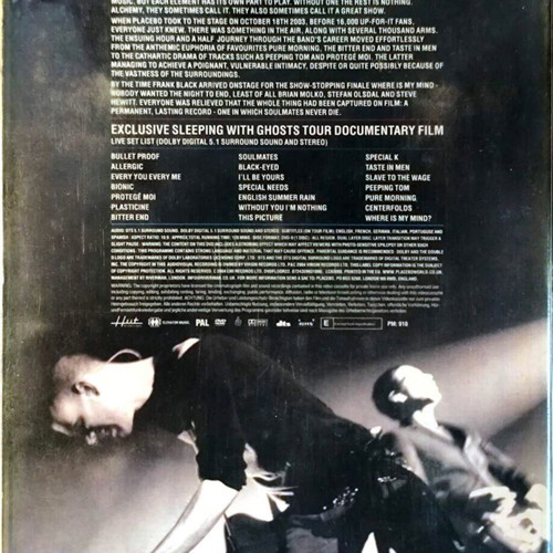 Placebo Soulmates Never Die Live in Paris DVD like new