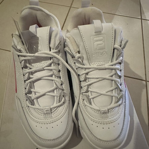 Fila athletic shoes new, size 37.5, white