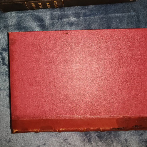 Public Economics book by P. Dertilis, vintage leatherbound