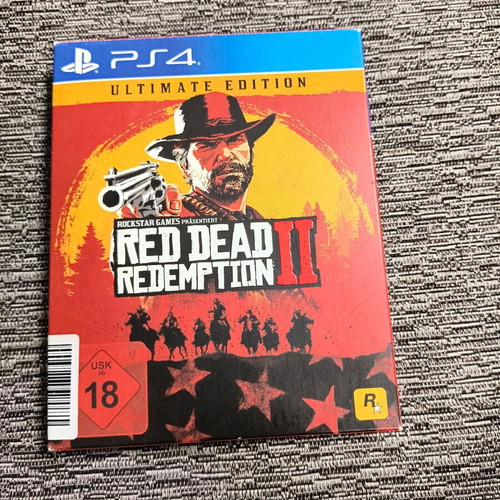 Red Dead Redemption 2 Ultimate Edition PS4 game, very good condition