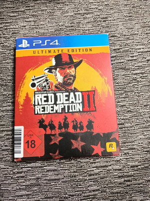 Red Dead Redemption 2 Ultimate Edition PS4 game, very good condition