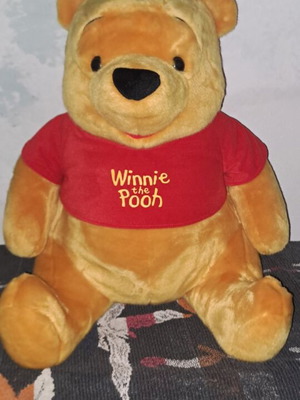 Λούτρινο Winnie the Pooh σαν καινούργιο, αυθεντικό Disney 20 εκ.