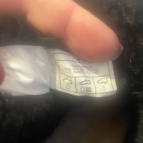 Ugg black Mini ankle boots used, size 39, with fur cuff