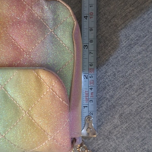 Children's bag with glitter rainbow colors H&M like new