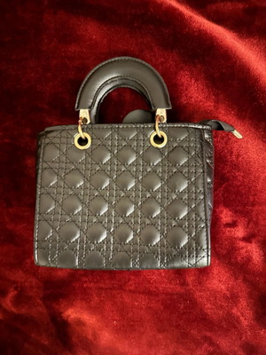 No Name handbag used, black and yellow