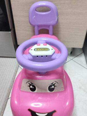 Lorelli My Friend Ride On Car walker, pink and purple
