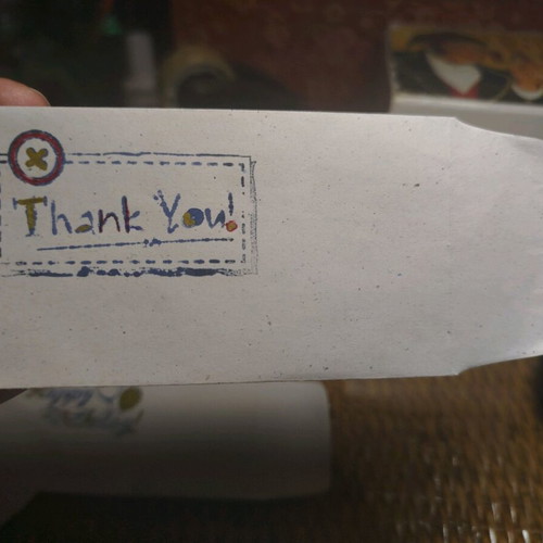 Envelopes with stamps new, pack of five