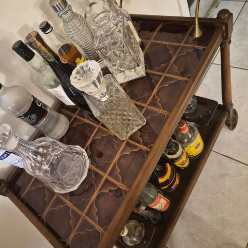Bar trolley used
