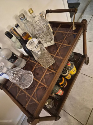Bar trolley used