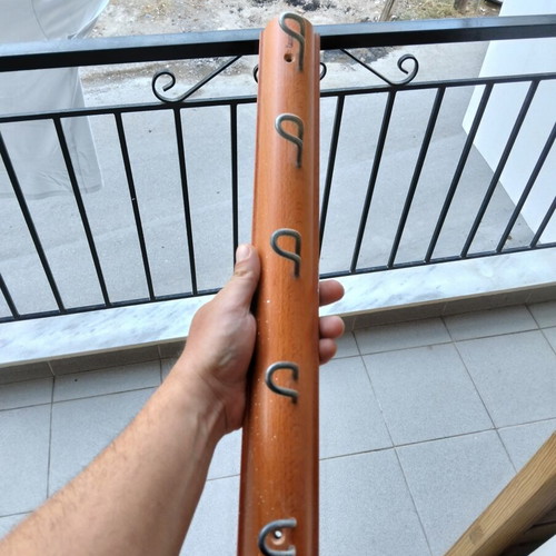 Wall-mounted coat rack like new
