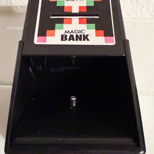 Magic Bank Box magic piggy bank used plastic