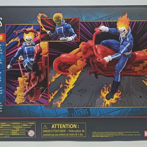 Hasbro Marvel Legends Ghost Rider Johnny Blaze & Motorcycle Set new