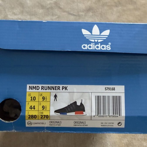 Adidas NMD_R1 Core Black OG sneakers like new, size 44