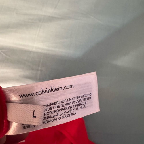 Calvin Klein swimsuit size L new, red