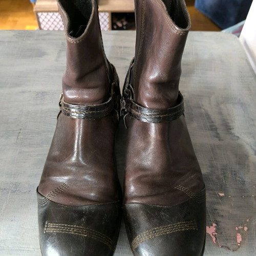 Barracuda by Fabi-Italy ankle boots like new, brown