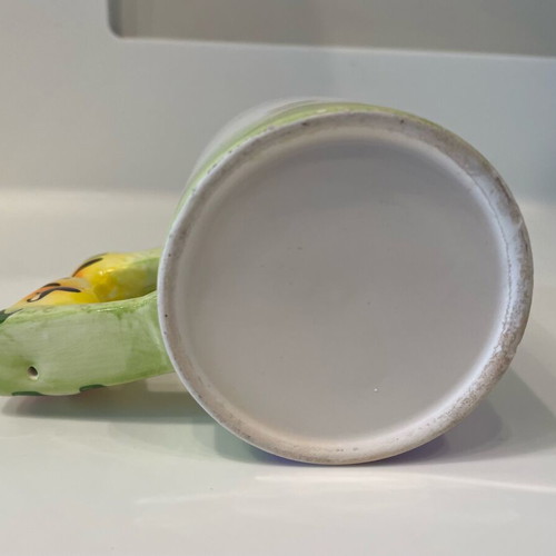 Tiger design mug used, small rim damages