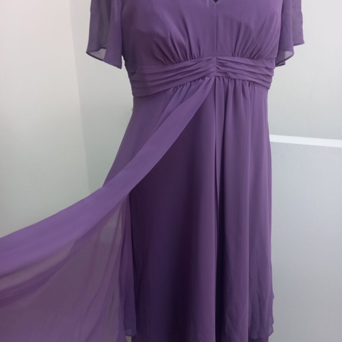 Gina Bacconi Dress purple size L like new